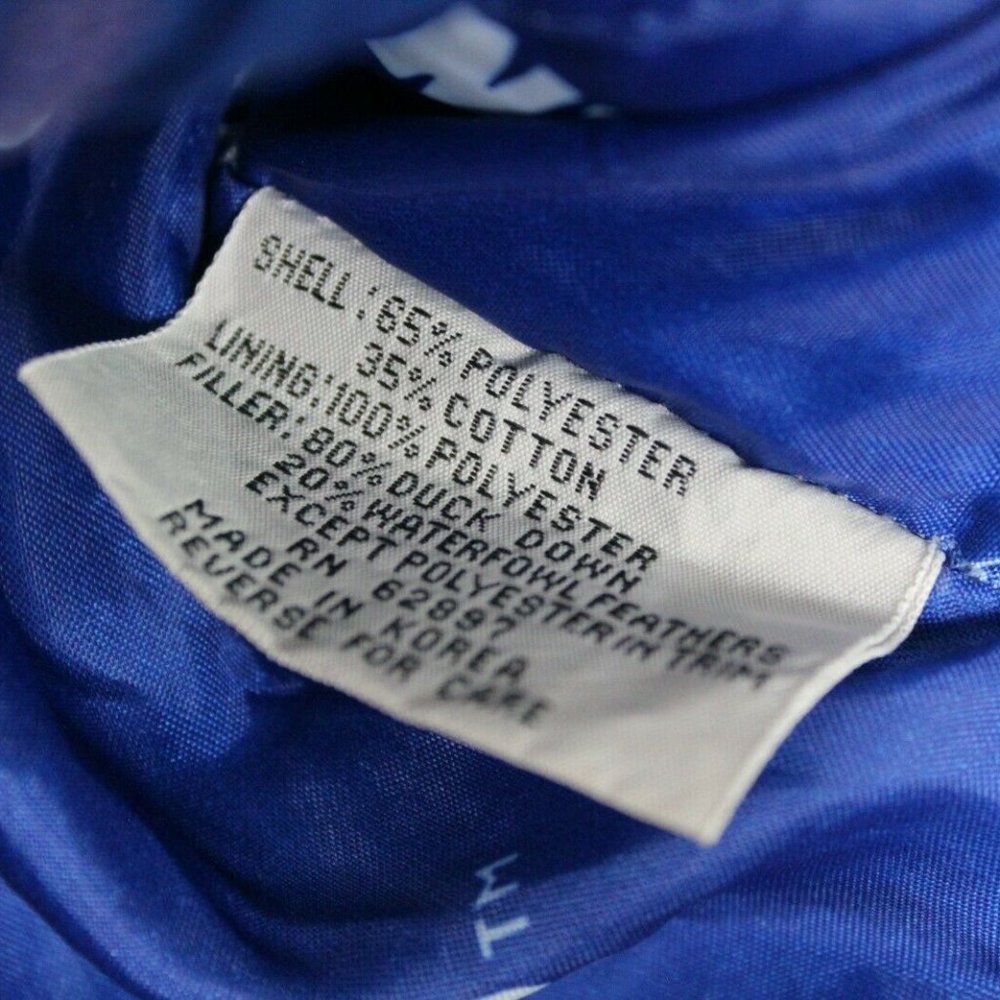 VTG Team NFL Triple Fat Goose Down Jacket B413 - Picture 5 of 9